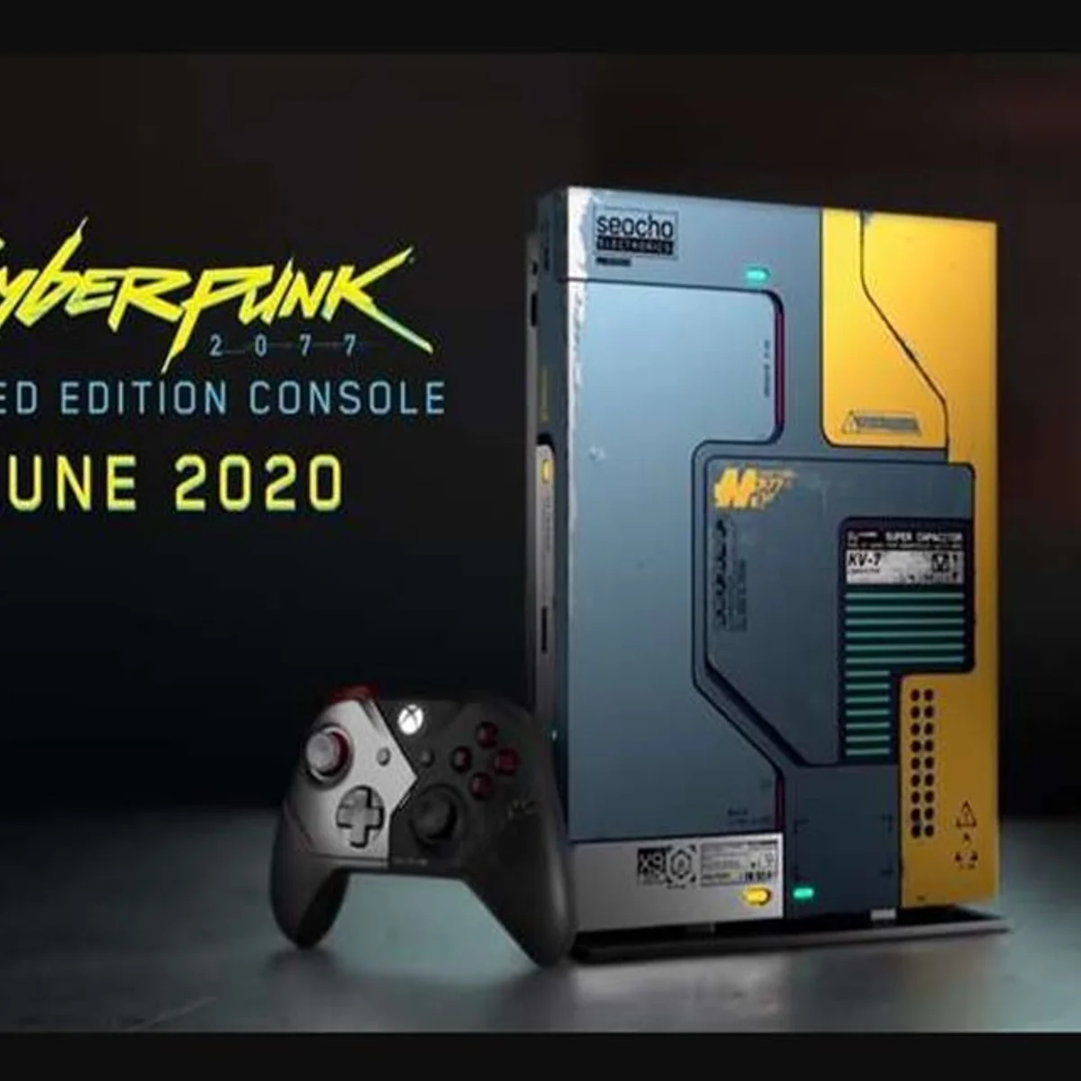 Veja edição limitada do Xbox One X com tema de Cyberpunk 2077