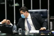 Davi Alcolumbre é presidente do Senado Federal Davi Alcolumbre é presidente do Senado Federal