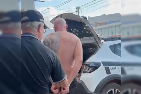 Bandido quebra vassoura nas pernas da ex-mulher e acaba preso