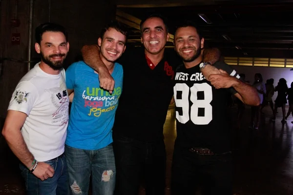 Felipe Linde, Linderson Cunha, Fábio Hassad e Márcio. Felipe Linde, Linderson Cunha, Fábio Hassad e Márcio.