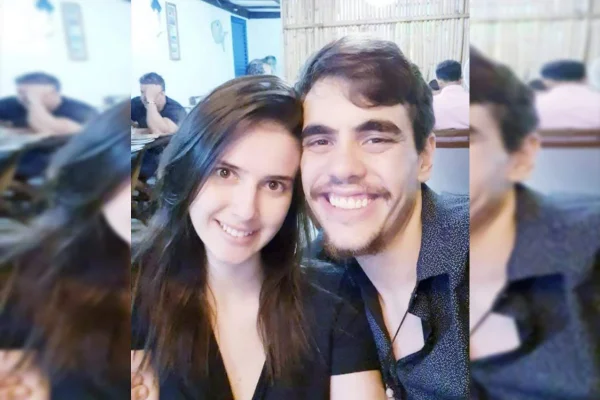Casal Vinicius e Mariana Fortes