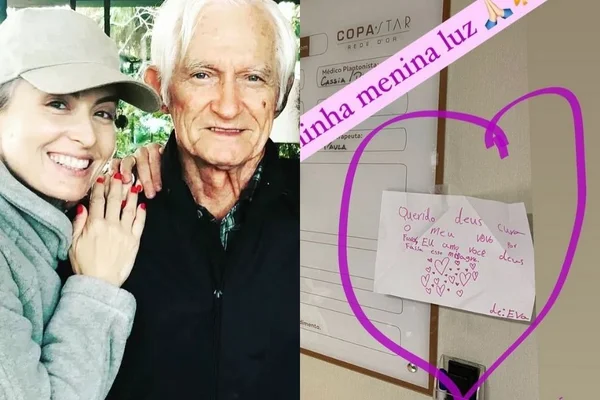 Angélica e o pai