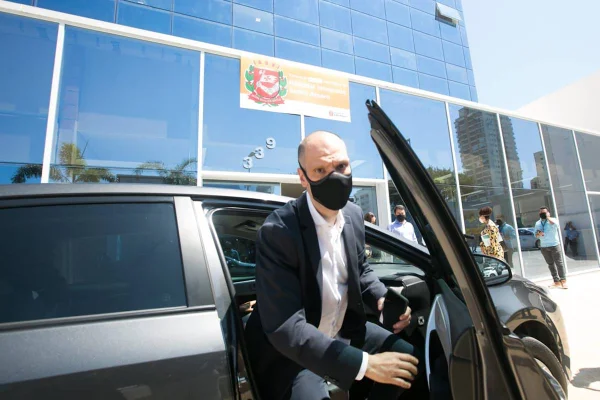 Bruno Covas visita as dependências do futuro hospital Municipal Integrado Santo Amaro