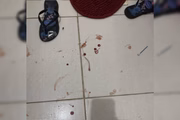 Sangue pela casa