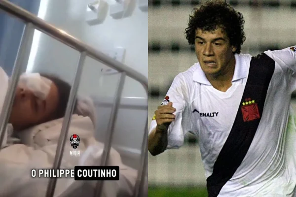Montagem de torcedora do Vasco e Coutinho - Metrópoles