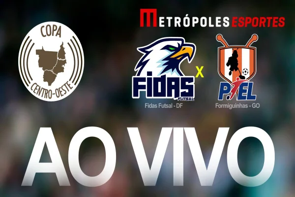Copa Centro-Oeste de Futsal: assista Fidas Futsal-DF x Formiguinhas-GO