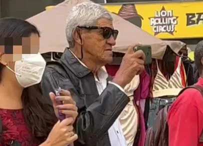 De óculos escuros, amigo de Bolsonaro é visto filmando ação do PSol