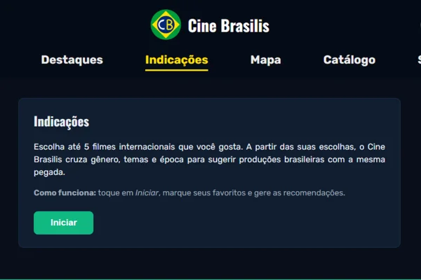 Universitários criam site com 25 mil sugestões do cinema brasileiro - destaque galeria Universitários criam site com 25 mil sugestões do cinema brasileiro - destaque galeria