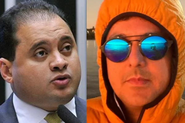 Senador Weverton e ex-assessor dele, Gustavo Gaspar