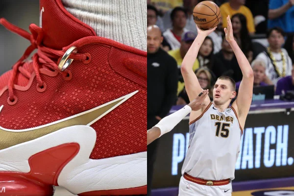 Último romântico: Jokic volta a jogar com aliança no tênis