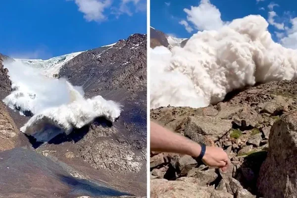 avalanche de neve