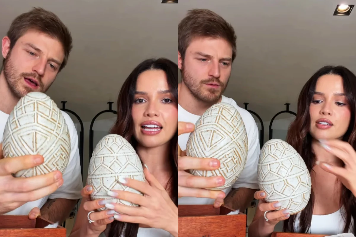 Kaique Cerveny e Juliette Freire. Kaique Cerveny e Juliette Freire.
