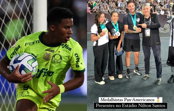 Medalha de ouro no Pan motivou Endrick em virada do Palmeiras; entenda