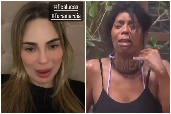 Montagem colorida com foto de Rachel Sheherazade e Márcia Fu - Metrópoles