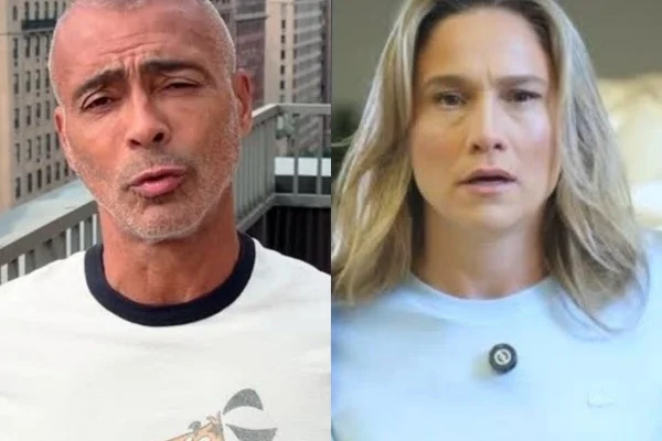 "Respeito", afirma Romário após polêmica com Fernanda Gentil na Copa - Metrópoles