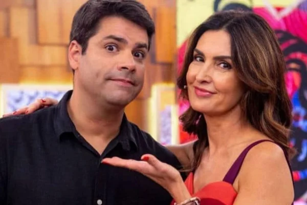 Lair Rennó e Fátima Bernardes