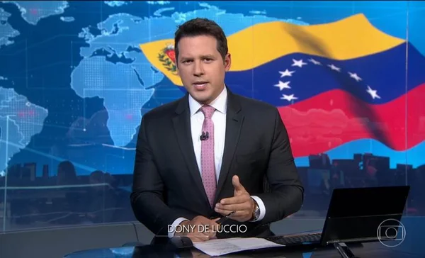 Jornal Nacional comete gafe na abertura e erra nome de Dony De Nuccio