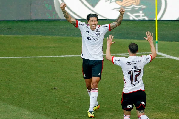 Imagem colorida de Pedro e Viña do Flamengo - Metrópoles