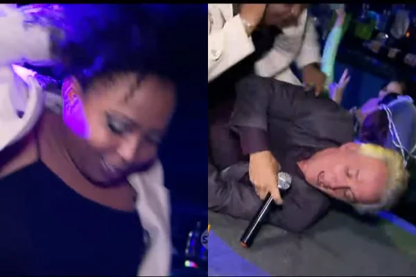 Juliana Oliveira “atacou” e simulou sexo com Mesquita em programa