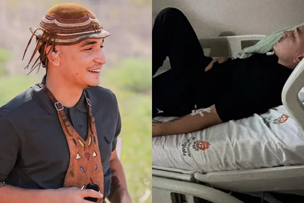 João Gomes é levado ao hospital e esposa desabafa: “Está mal demais”