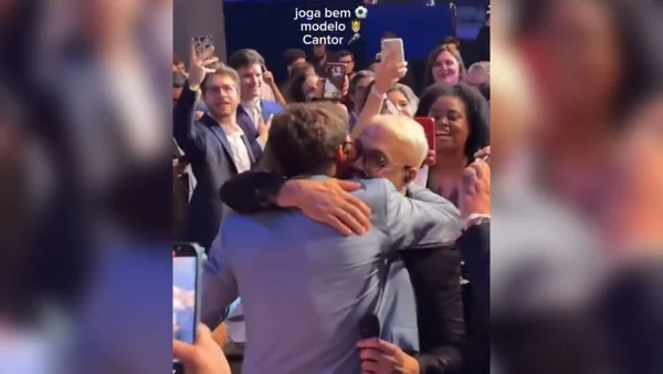 Imagem colorida de Yuri Alberto e Belo - Metrópoles