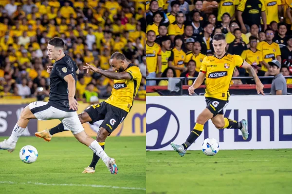 Foto colorida de Corinthians x Barcelona, na Libertadores - Metrópoles