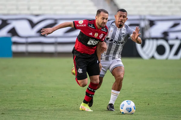 Ceará e Flamengo no Castelão