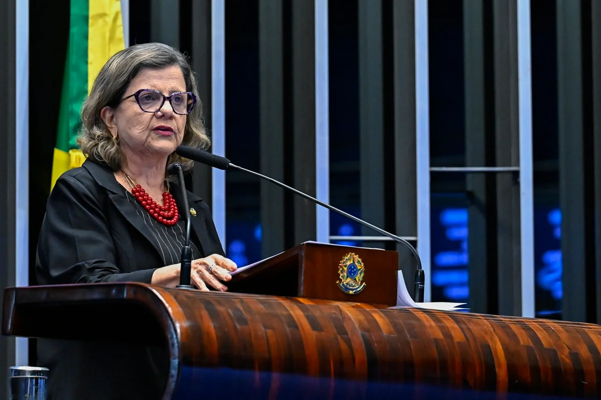 Senadora Teresa Leitão, líder do governo Lula no Senado Senadora Teresa Leitão, líder do governo Lula no Senado
