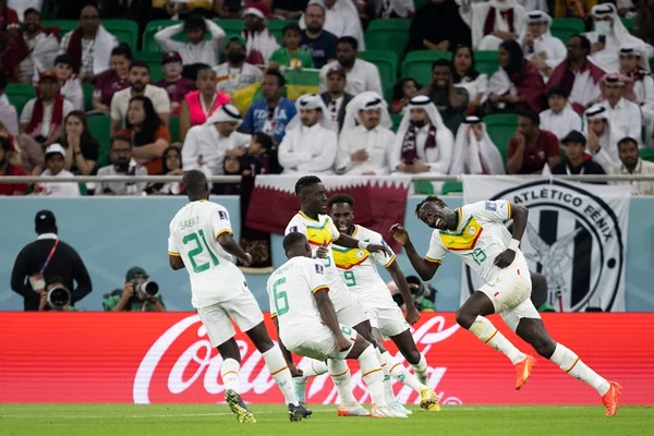 Senegal marcou dois gols contra o Catar - Metrópoles