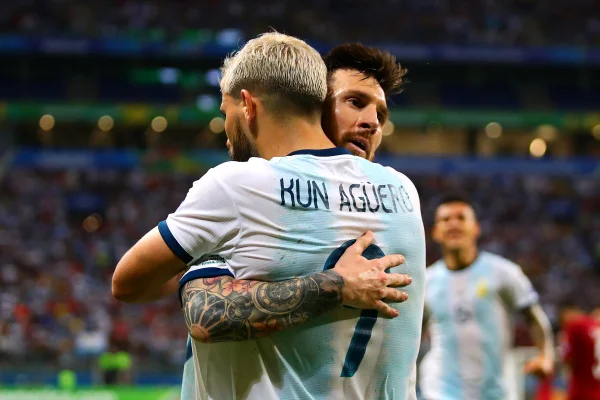 Messi e Agüero