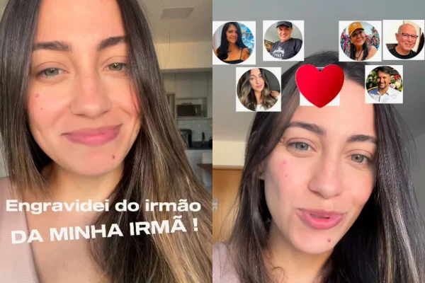 Mulher viraliza ao revelar que engravidou do irmão de sua irmã