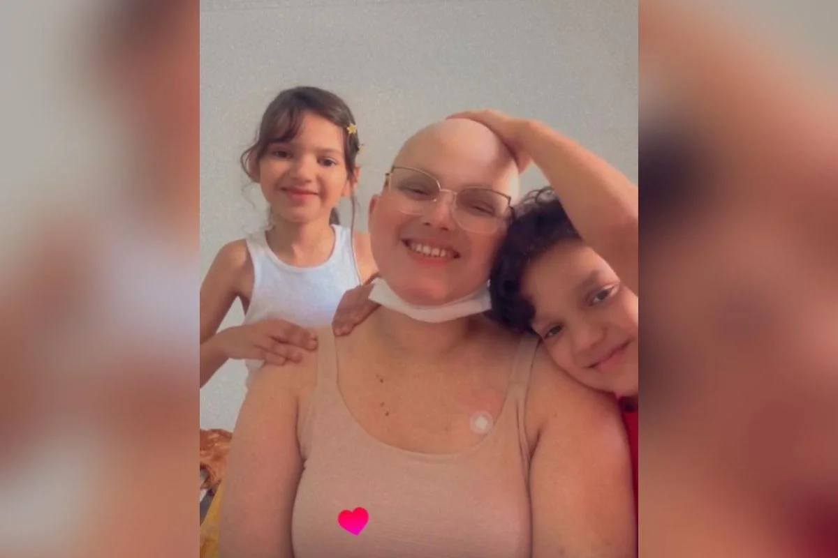 Larissa tinha dois filhos: Benjamim, de 8 anos, e Sophia, de 7 Larissa tinha dois filhos: Benjamim, de 8 anos, e Sophia, de 7