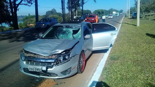 Vídeo: homem morre após ser atropelado por carro na L4 Sul, no DF