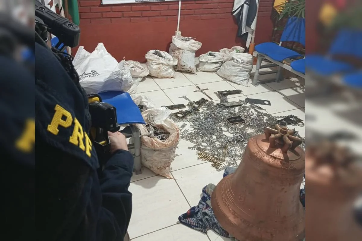 PRF prende trio que furtava lápides e túmulos em cemitérios
