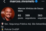 Em rede social, policial incluiu cargo assumido no litoral