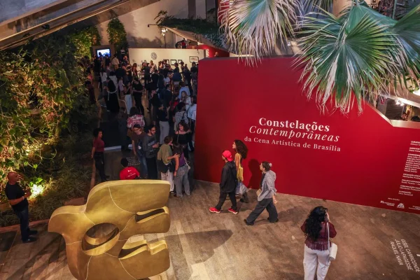 Abertura da exposição Constelações Contemporâneas