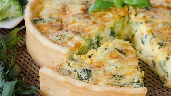 Quiche de bacalhau