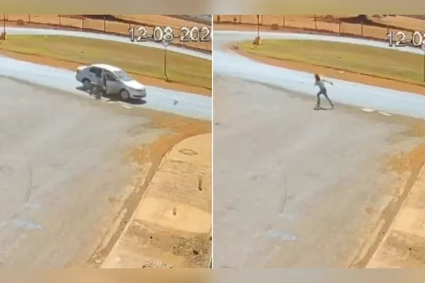 Mulher pula de carro em movimento com medo de ser morta pelo marido