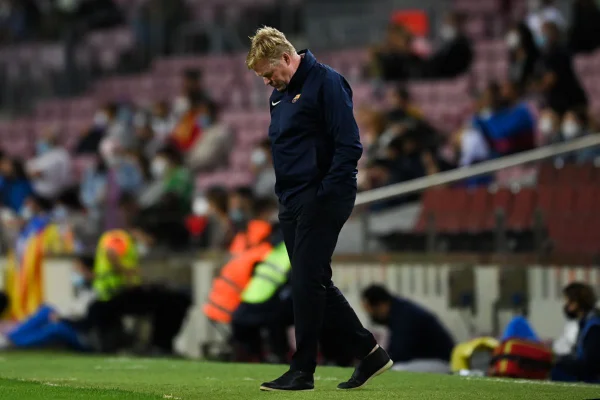 Ronald Koeman, técnico do Barcelona