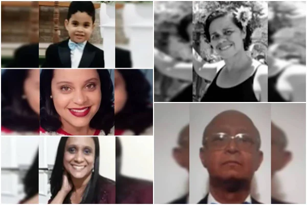 Saiba quem eram as 5 pessoas da mesma família assassinadas por parente