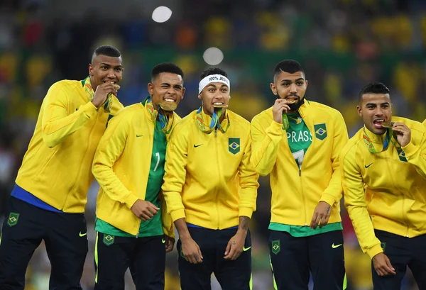 Foto colorida da Seleção Brasileira Olímpica - Metrópoles