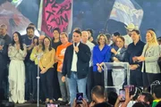 Flávio Bolsonaro (PL) participa de convenção de Tarcísio em SP