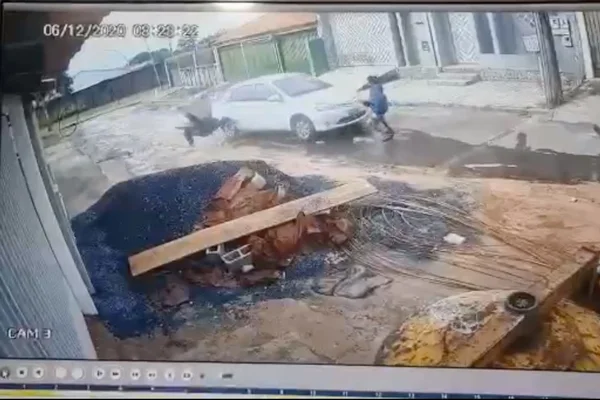 atropelamento assalto