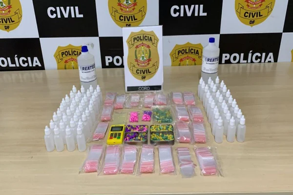 PCDF apreende ecstasy líquido