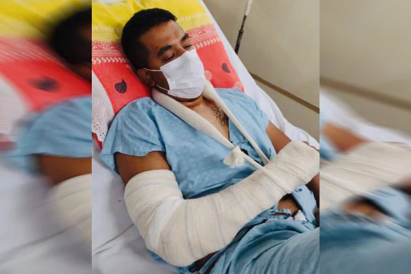 Homem cansa de esperar e compra material próprio para cirurgia