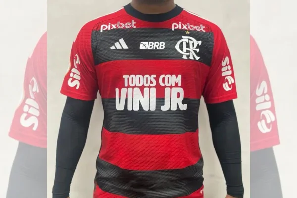 “Todos com Vini Jr.”: Flamengo fará homenagens para o jogador; confira