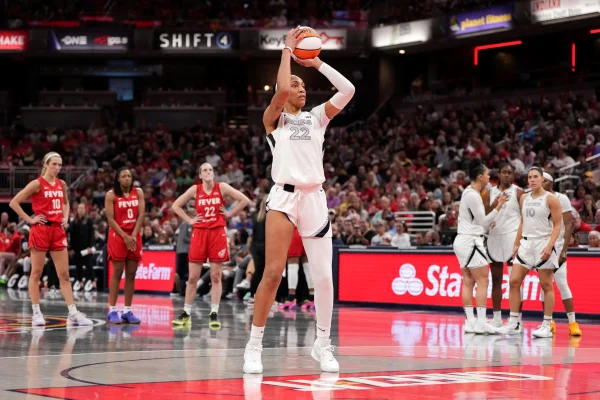 Histórico! A’ja Wilson quebra recorde de pontuação na WNBA