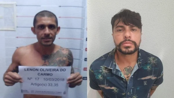 Traficante Lenon Oliveira do Carmo, o "Bileno", de 39 anos