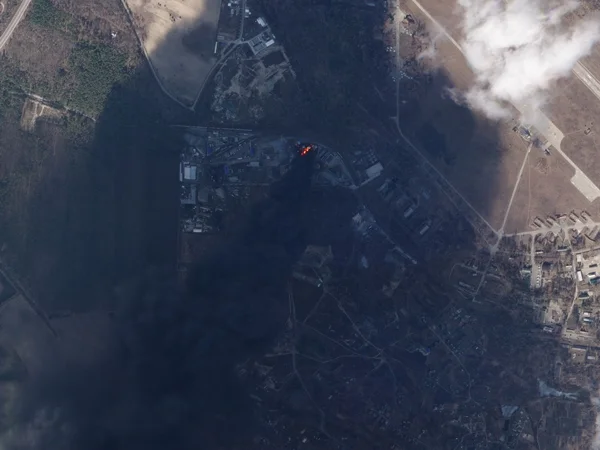 Imagens de satélite mostram destruição após ataques na Ucrânia - destaque galeria Imagens de satélite mostram destruição após ataques na Ucrânia - destaque galeria