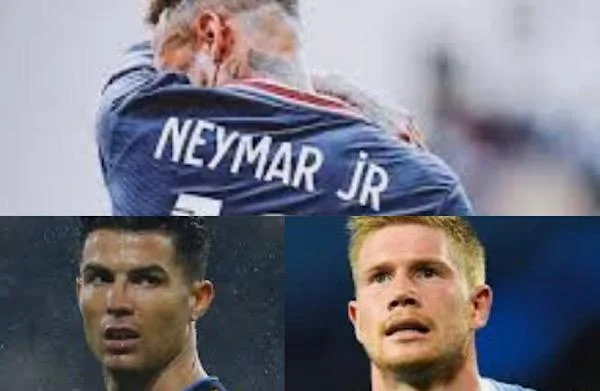 Até na Premier League, ninguém ganha igual a Neymar. Nem CR7